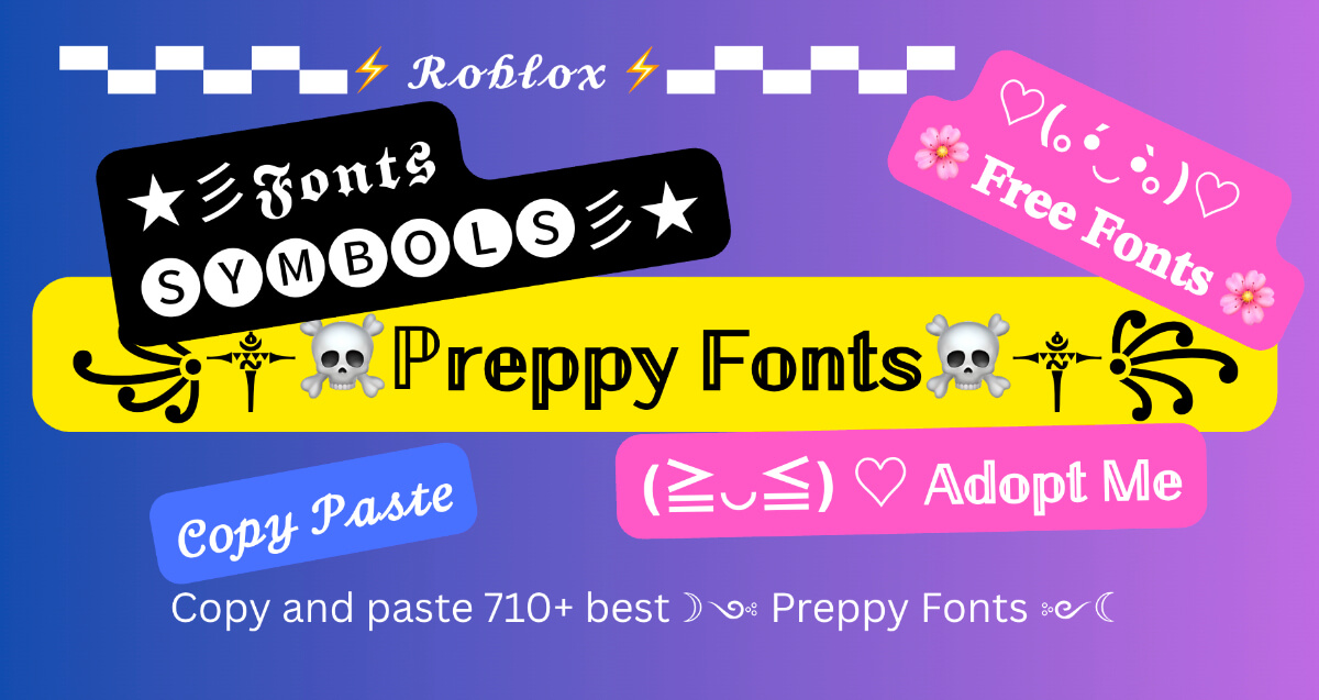 Preppy Fonts